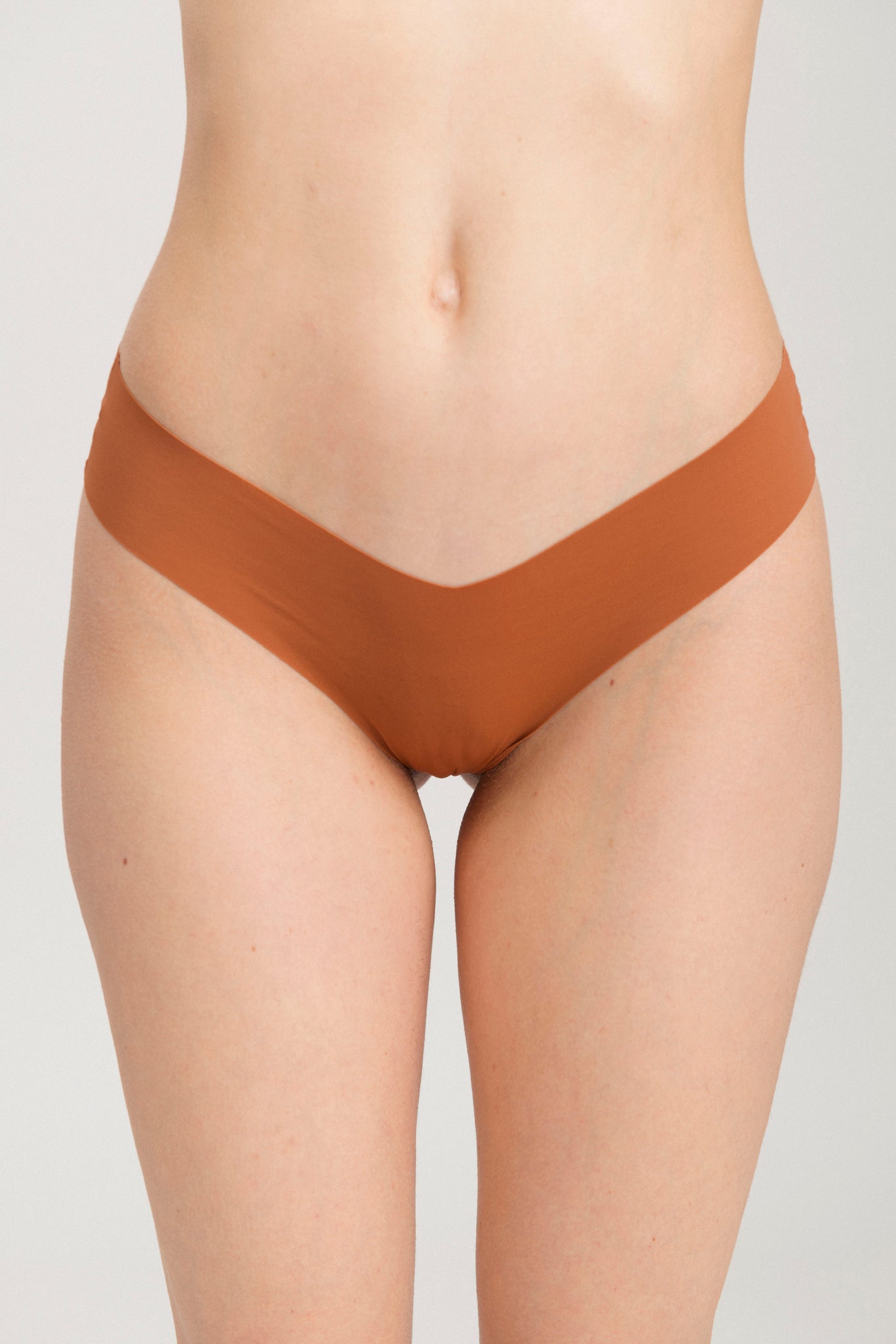 Invisible V-shaped seamless underwear briefs